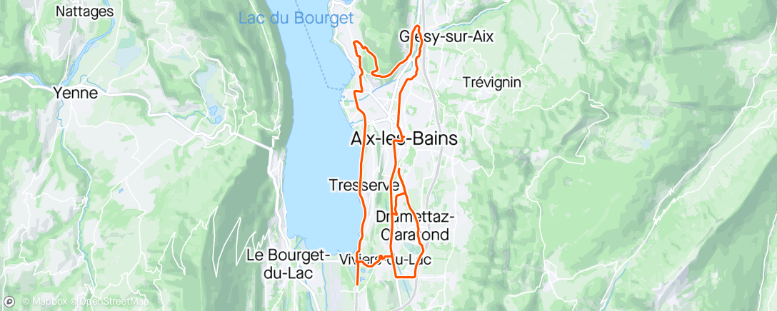 Map of the activity, En détente