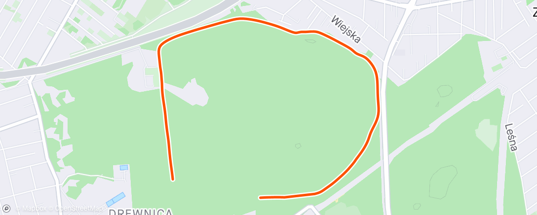 Map of the activity, Running buddy decided to wear a weight vest