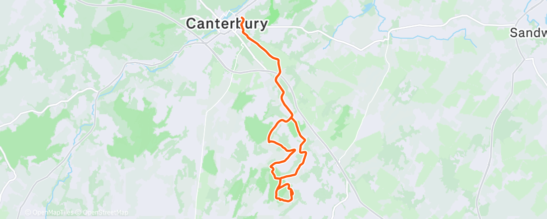 Map of the activity, Covert laps