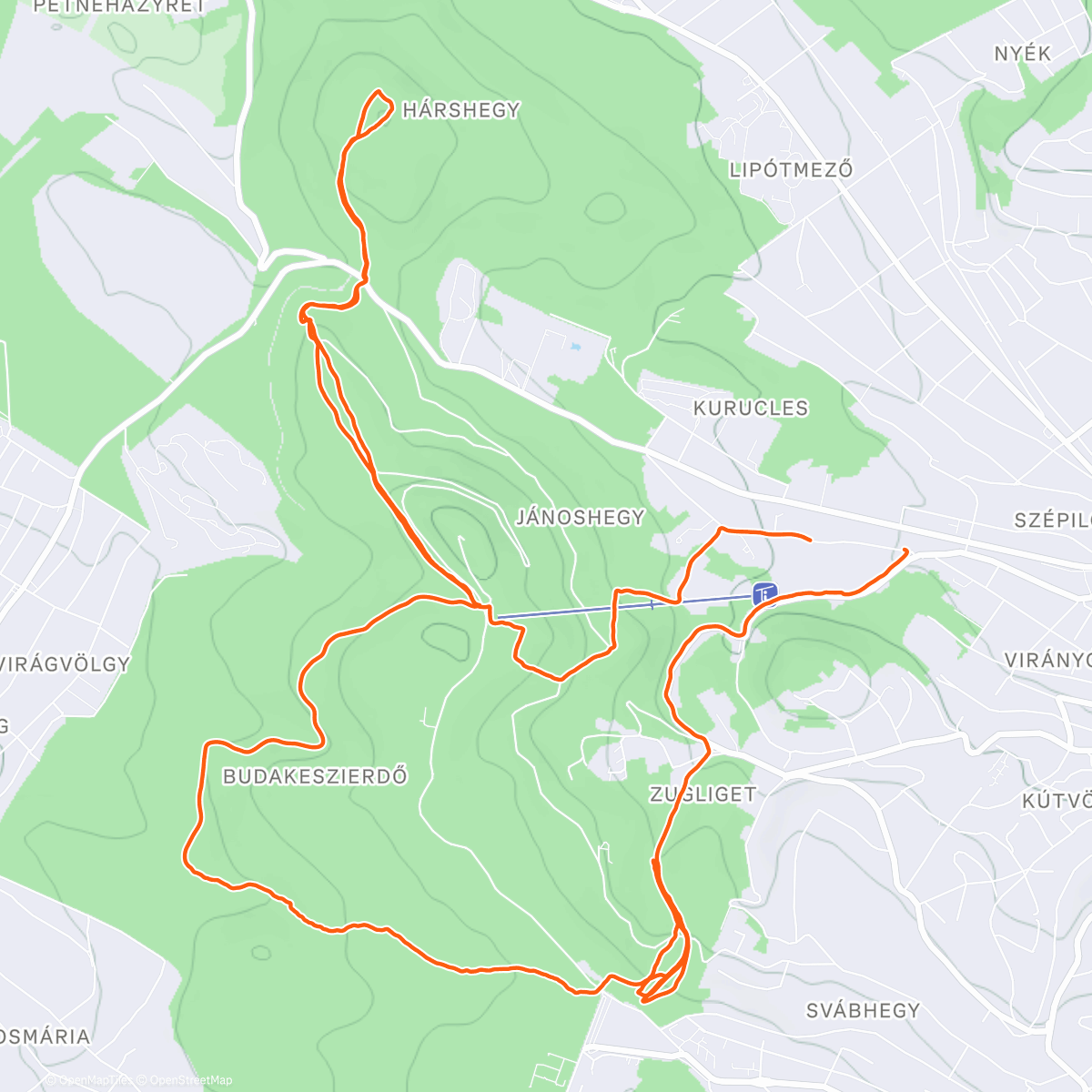 Map of the activity, Powder day!