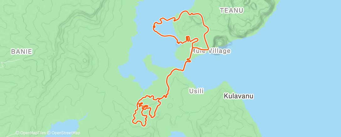 Map of the activity, Zwift - Road to Ruins in Watopia