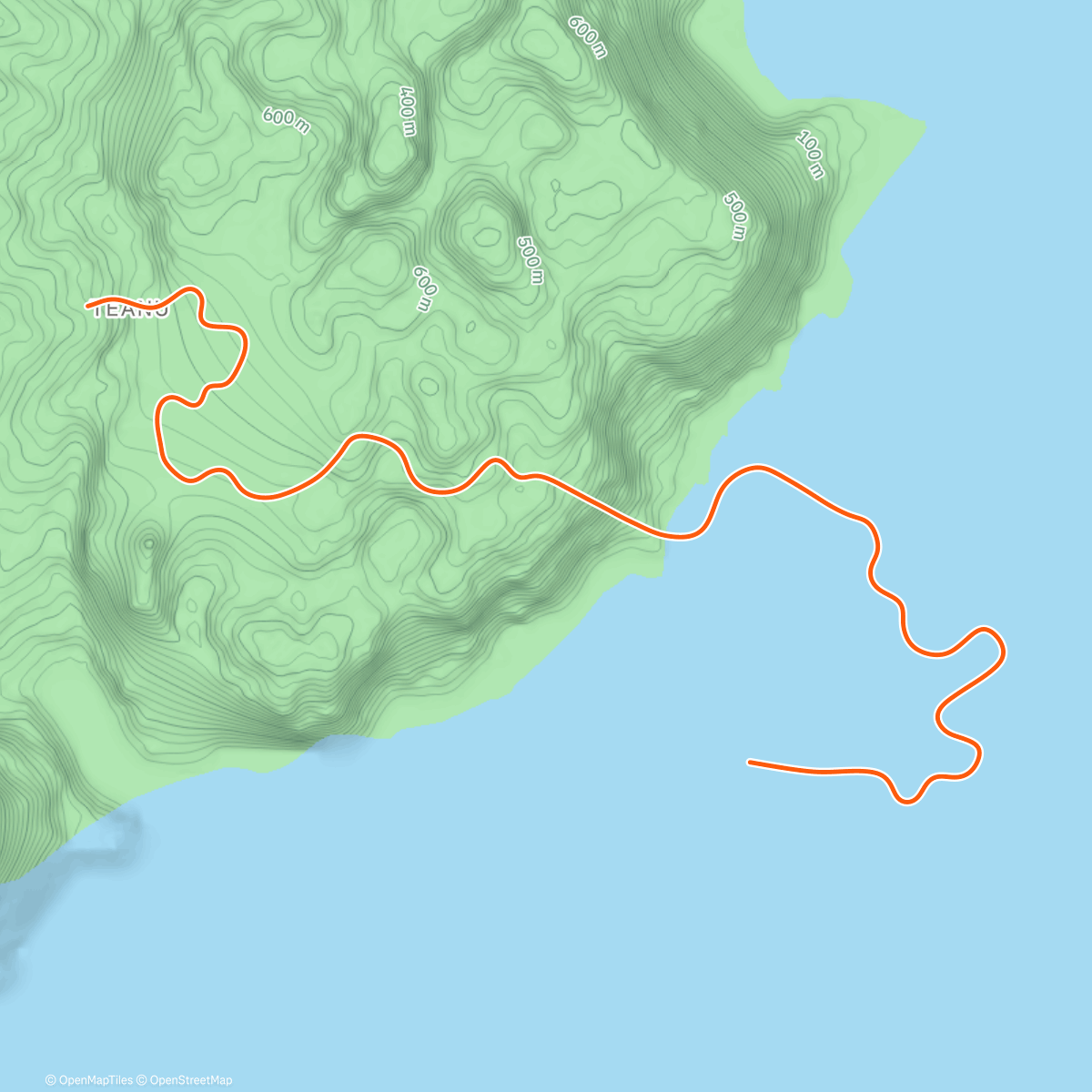 Map of the activity, Zwift - Tempus Fugit in Watopia