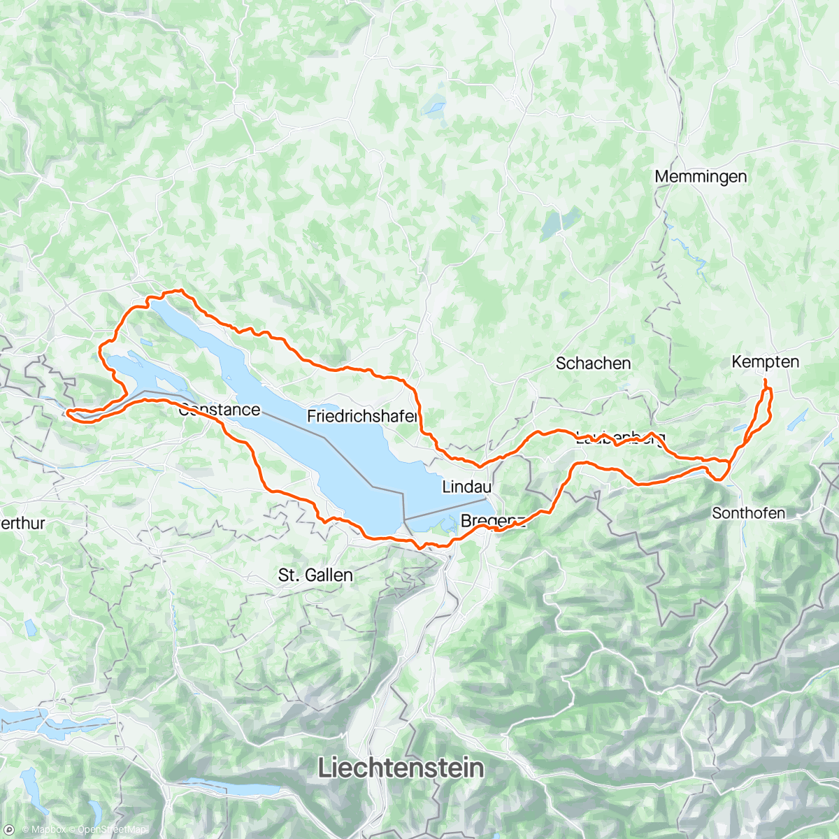 Map of the activity, Seerunde Deluxe 🔥☀️🚴💨🇩🇪🇨🇭🇦🇹🇩🇪🔥