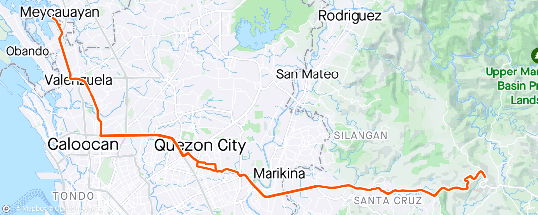 Map of the activity, 2024-04-17Ride