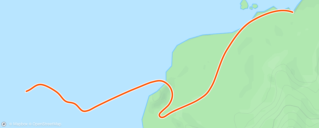 Map of the activity, Zwift - Hill + Tempo #1 in Watopia