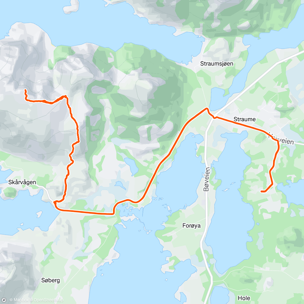 Map of the activity
