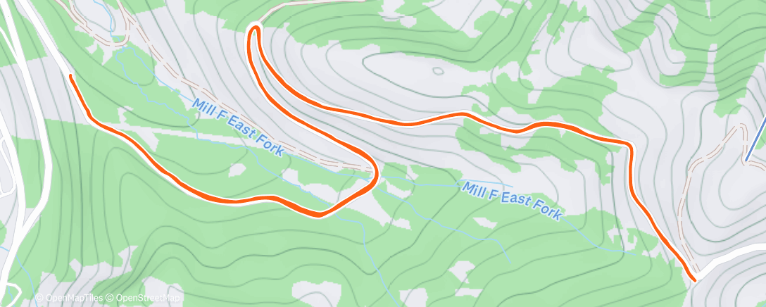 活动地图，Morning Backcountry Ski