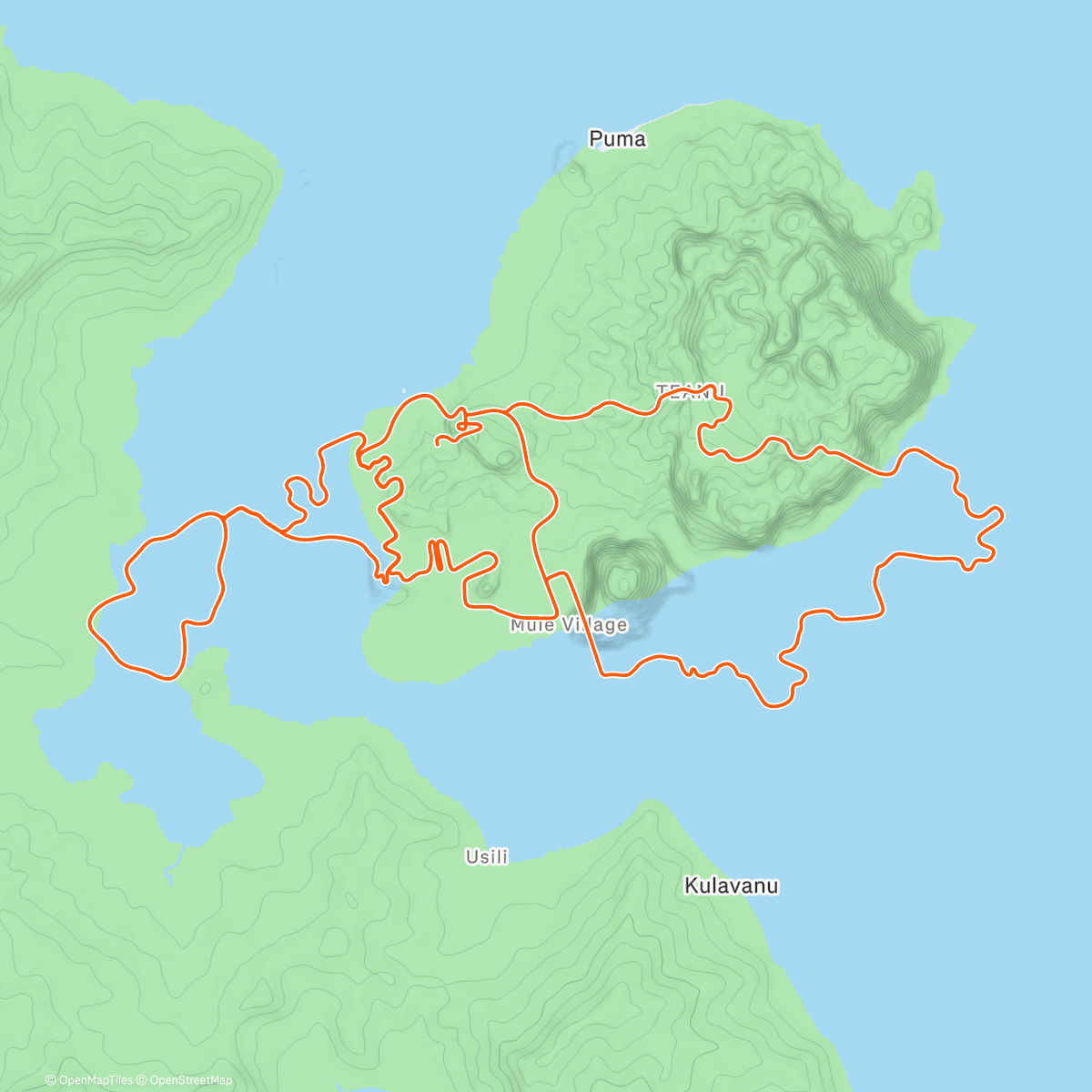 Карта физической активности (Zwift - Torque sprints)