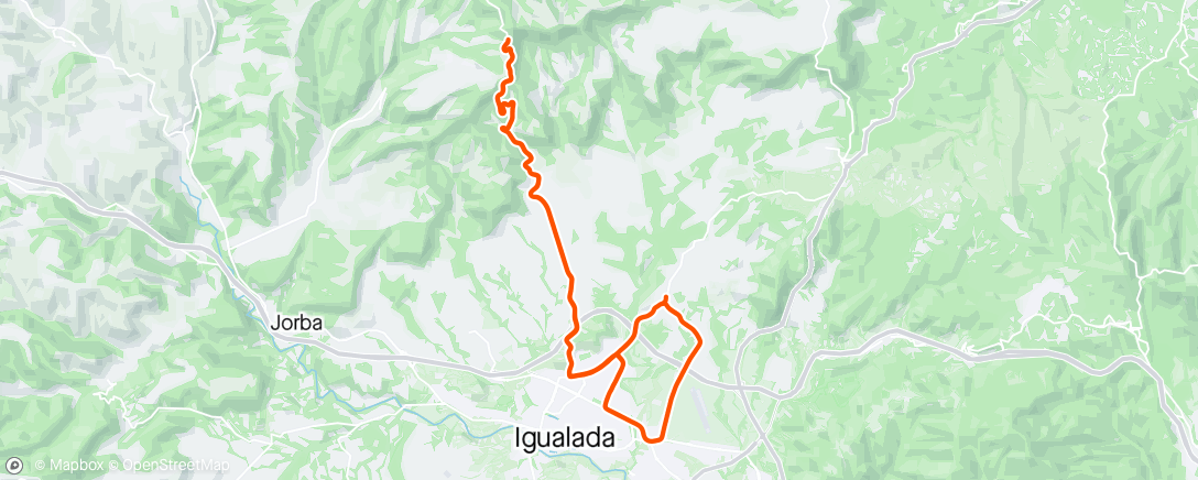 Map of the activity, Tremenda mierda pinchar en la salida😤