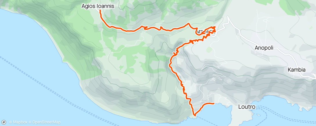 Karte der Aktivität „Escursione mattutina”