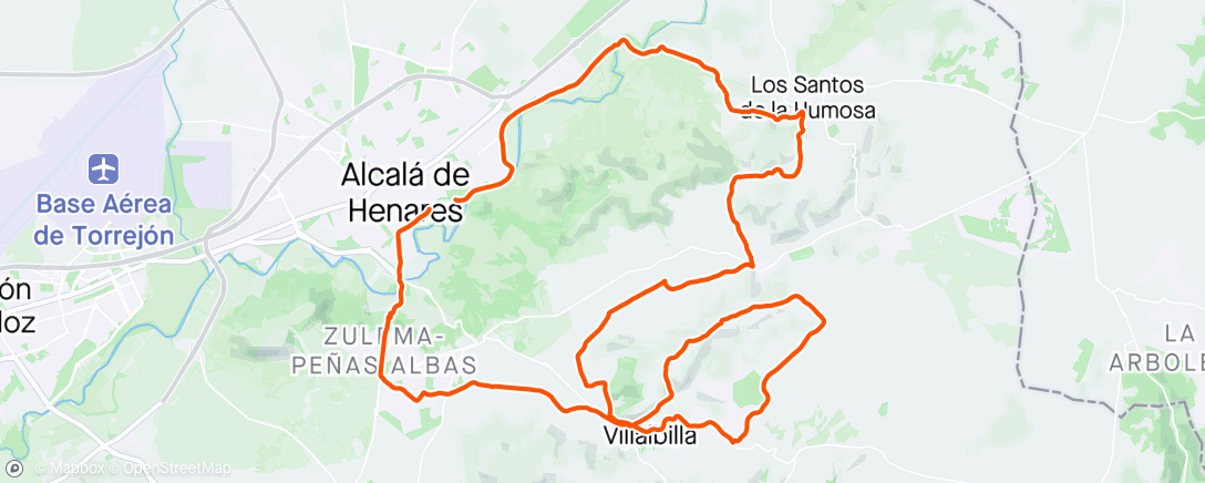 Map of the activity, Soltando piernas con Raúl 🤣‼️