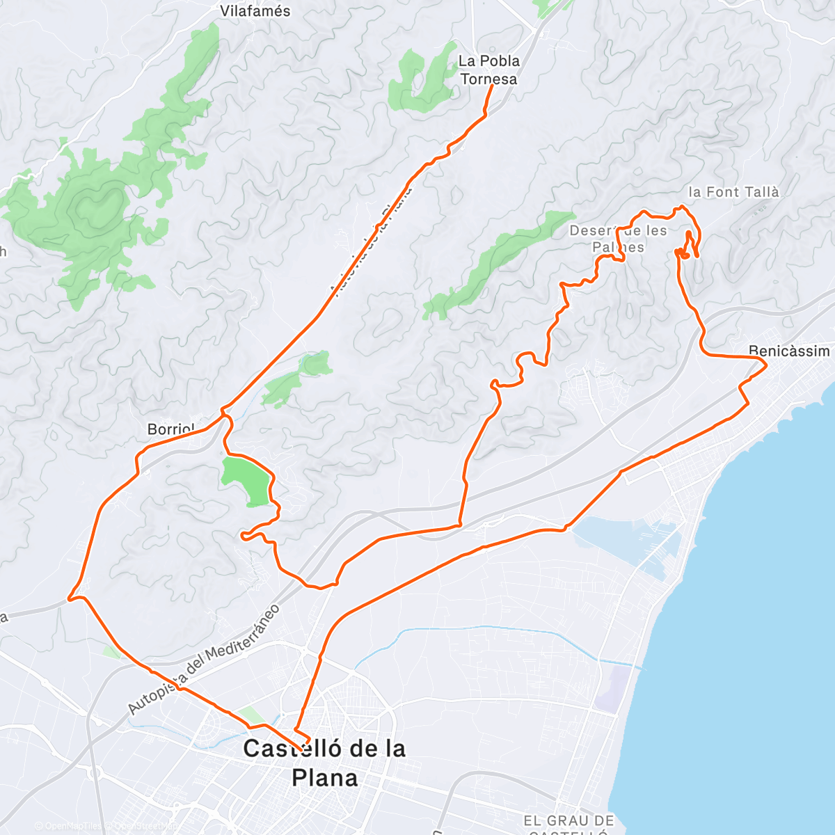 Map of the activity, Reencontre amb els cudols❤️🫶