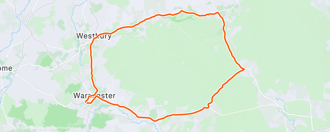 Map of the activity, Sunrise over the ranges