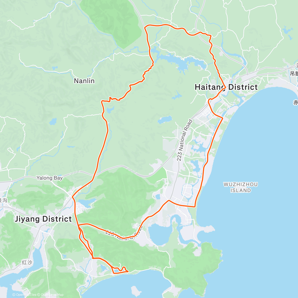 Map of the activity, 🇨🇳🌴 Belgium roads 🙃