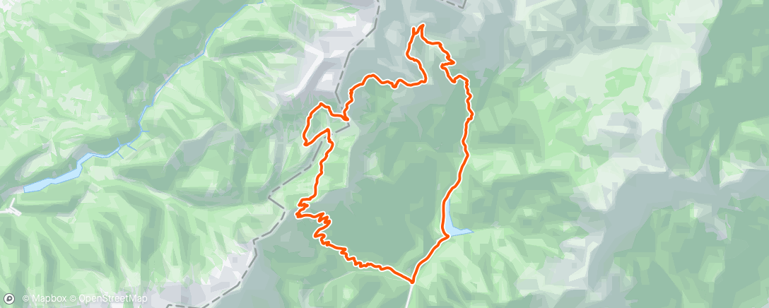 Карта физической активности (Rifugio Boz e col dei Bechi)