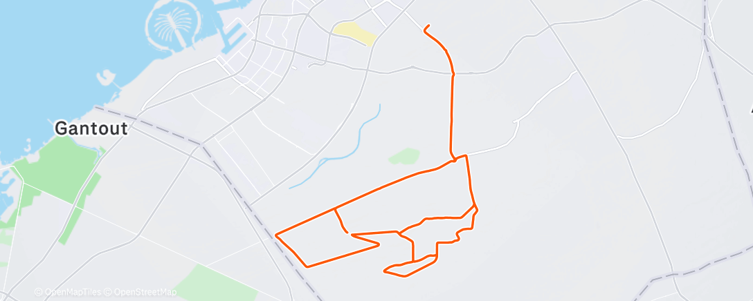 Map of the activity, Morning Ride