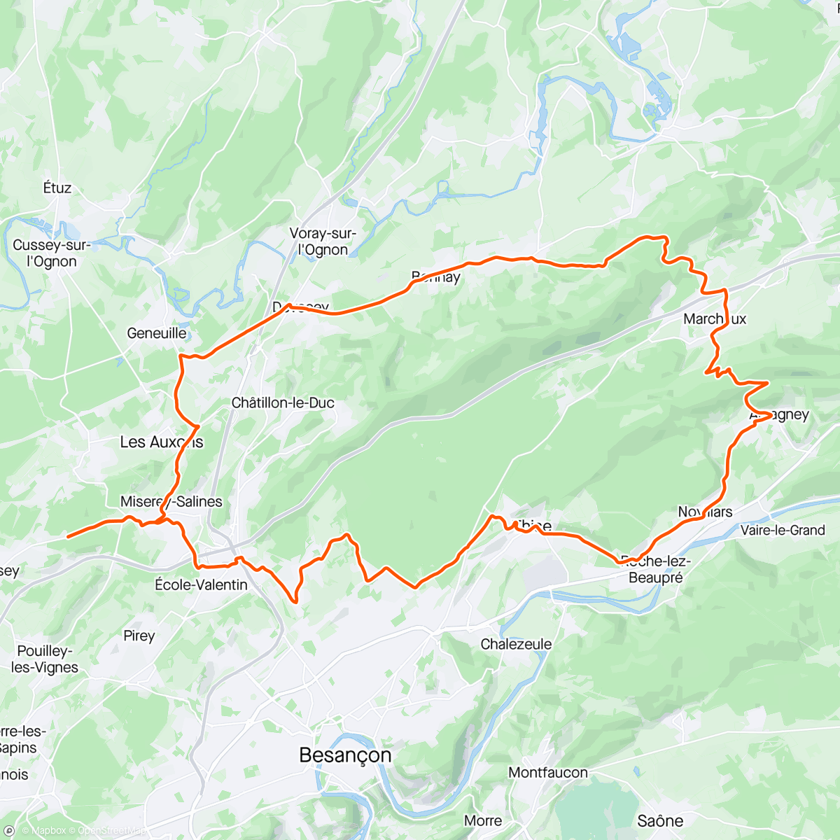 Map of the activity, Direction la Suisse 🇨🇭