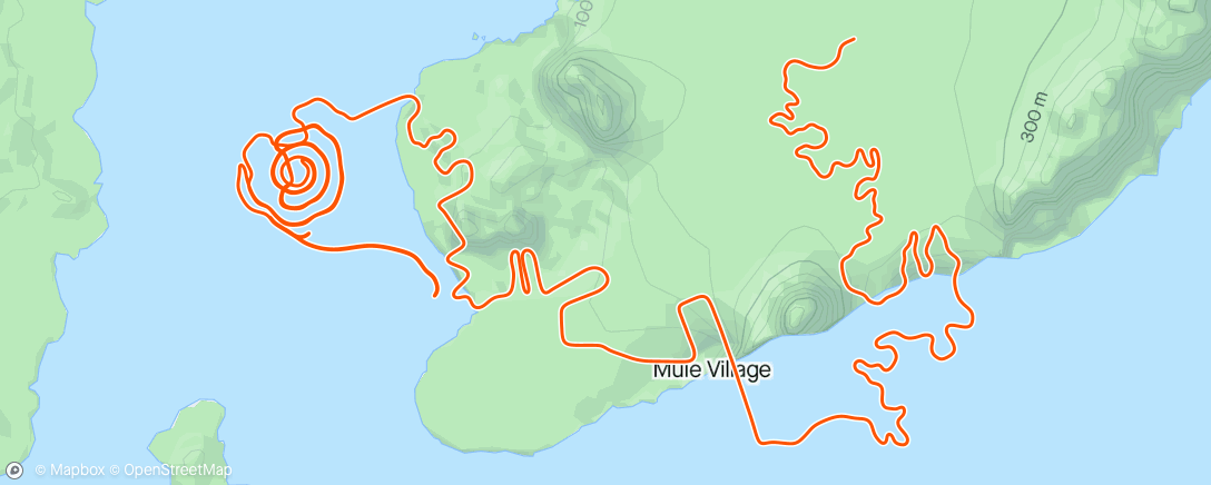Map of the activity, Zwift #100 - Legends and Lava in Watopia