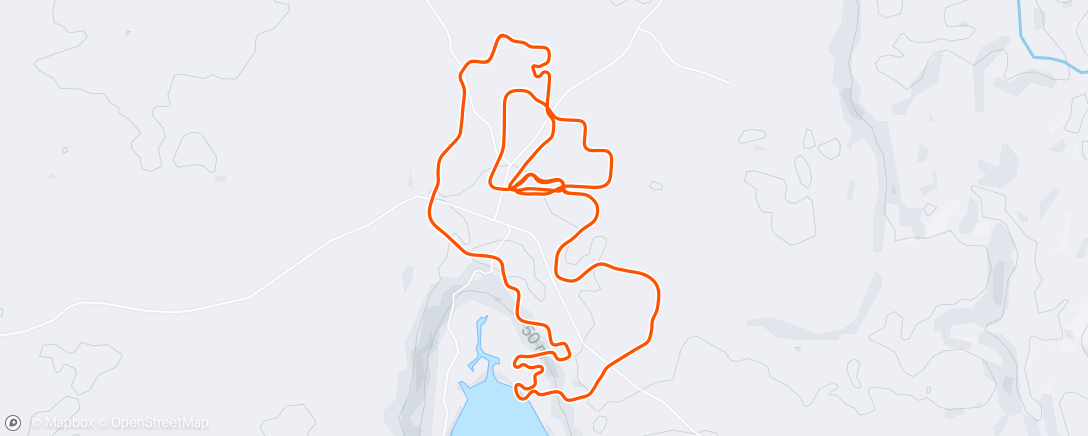 Map of the activity, Zwift - Sprinter's Playground in Makuri Islands
