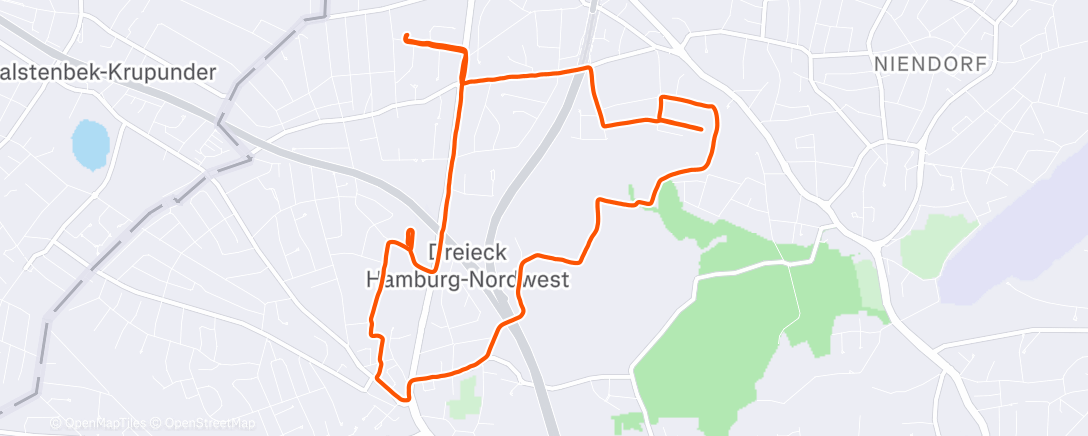 Карта физической активности (Afternoon Ride)