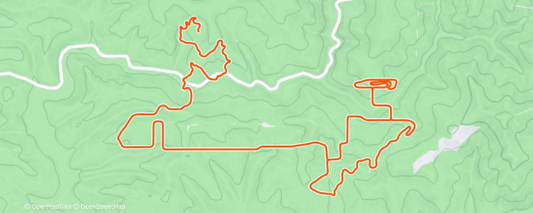 Карта физической активности (MyWhoosh - Alcatraz AWOL)