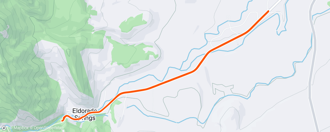 Mapa de la actividad (Eldo commute)