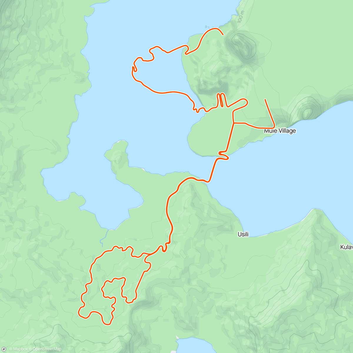Map of the activity, Zwift - Philipp Mühlemann [VCA]'s Meetup on Road to Ruins in Watopia