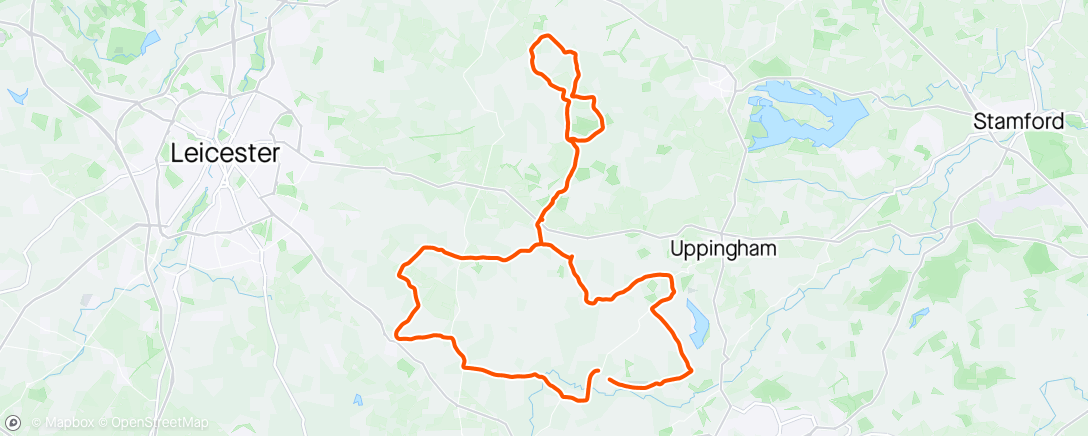 Map of the activity, Ride Fire day out…