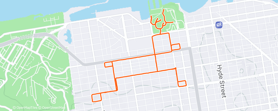 Map of the activity, Ho ho ho