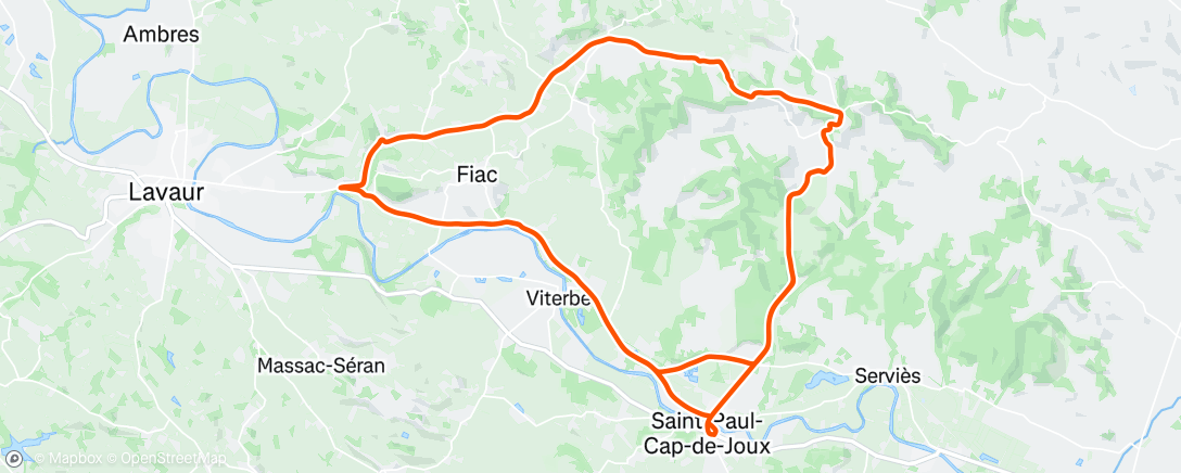Carte de l'activité