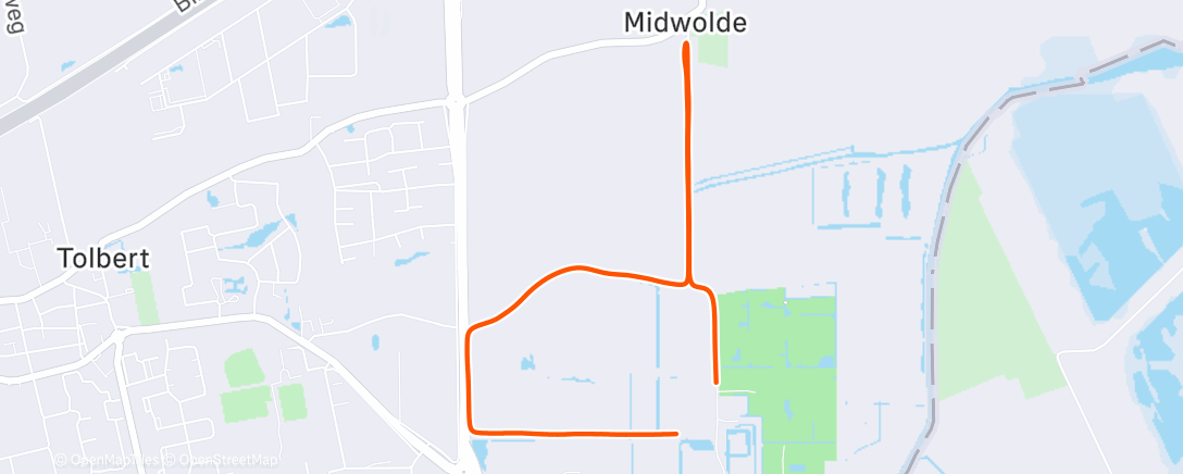 Map of the activity, Santa Claus loop leek