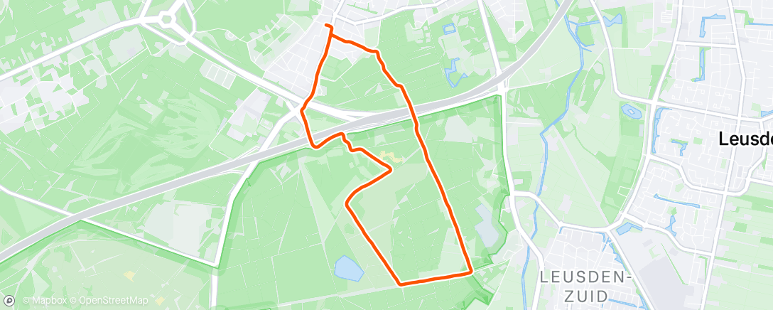 Map of the activity, Hobbelen