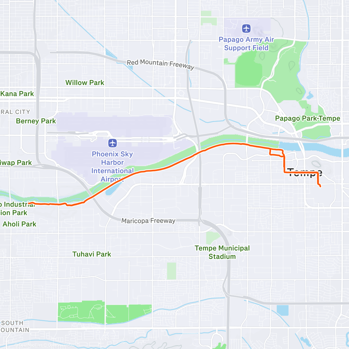 Map of the activity, Café para dos