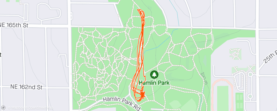 アクティビティ「Morning Run ☀️」の地図