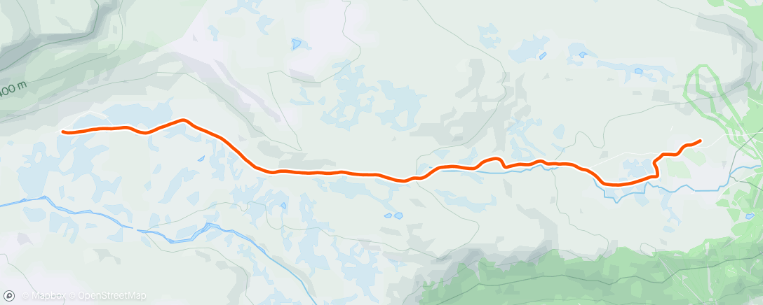 Map of the activity, Havsdalen - Prestholt