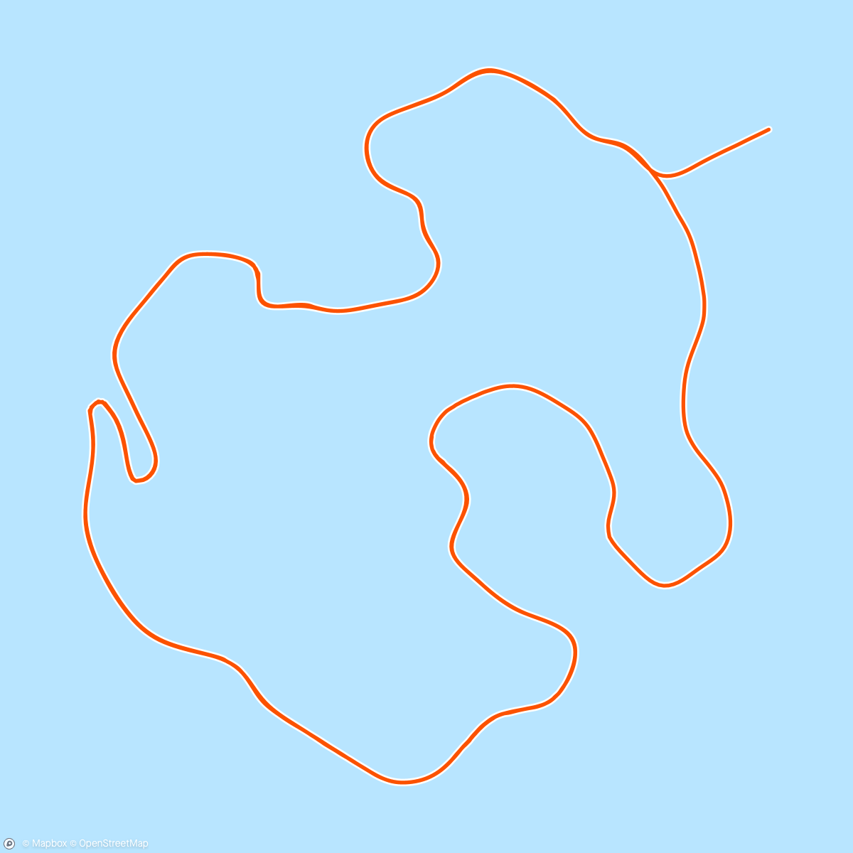 Map of the activity, Alfred: Zwift - Volcano Circuit CCW in Watopia