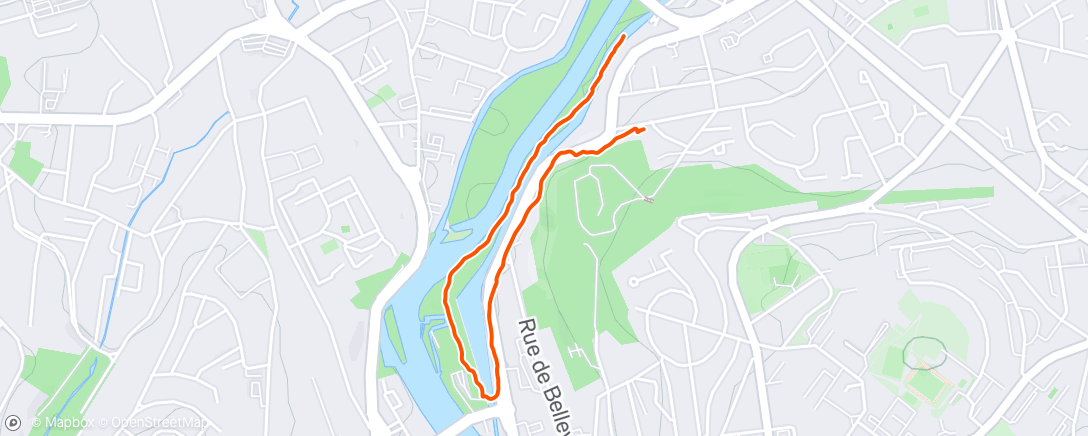Map of the activity, Épinal