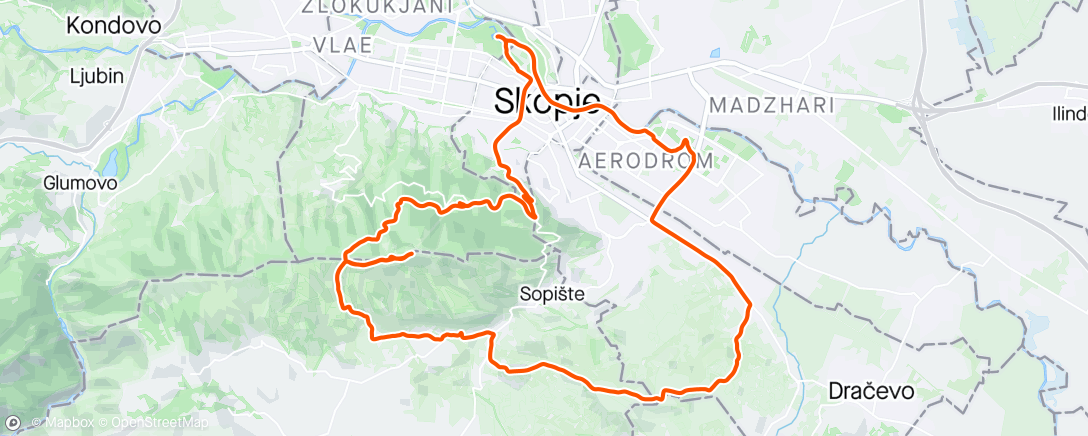 Map of the activity, Soncev den vo Februari 🌞