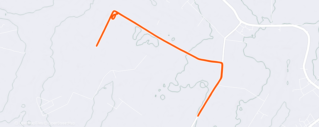 Карта физической активности (Afternoon Run)