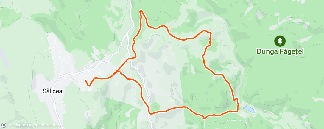 Mappa dell'attività Morning Trail Run