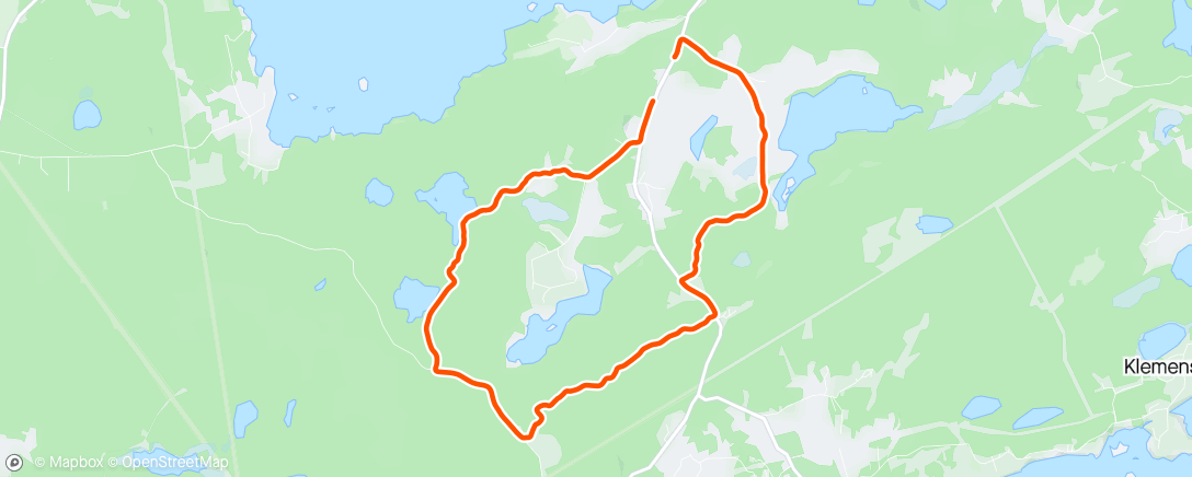 Map of the activity, Trail Run med gänget 🏃🏼‍♀️‍➡️🐶
