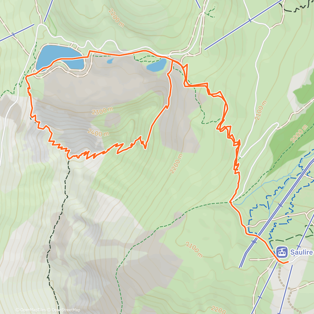 Map of the activity