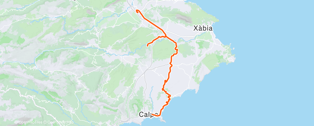 Map of the activity, Pre-race Setmana Valenciana