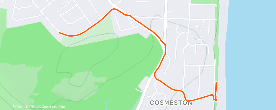 Карта физической активности (Lunch Run)