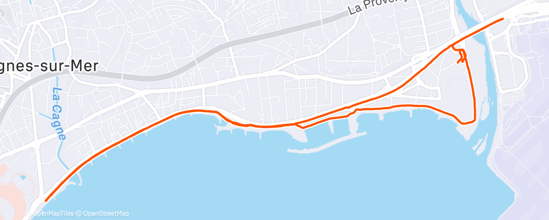 Map of the activity, Footing