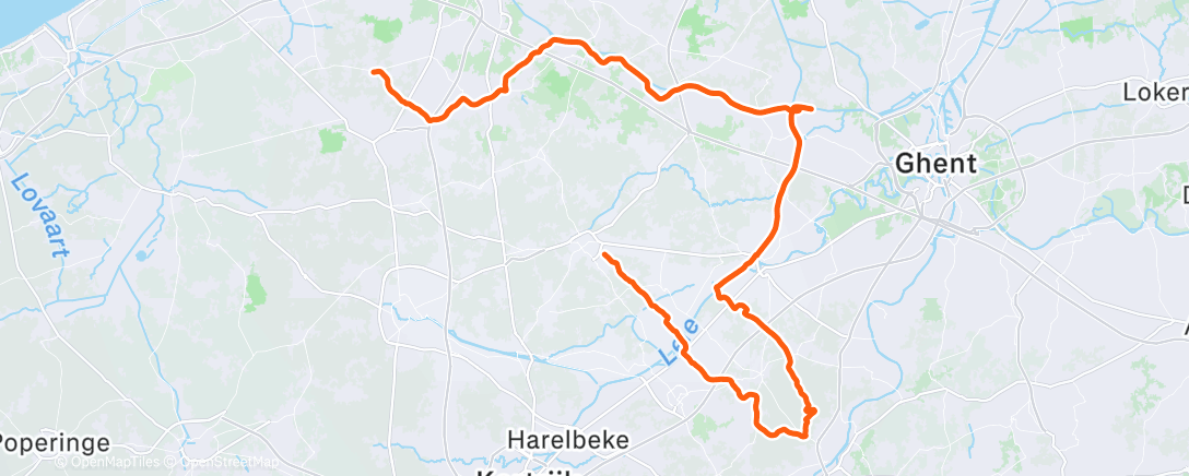Map of the activity, Naar de kroketten😋
