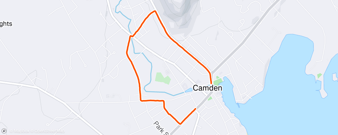 Map of the activity, Camden Lunch Walk