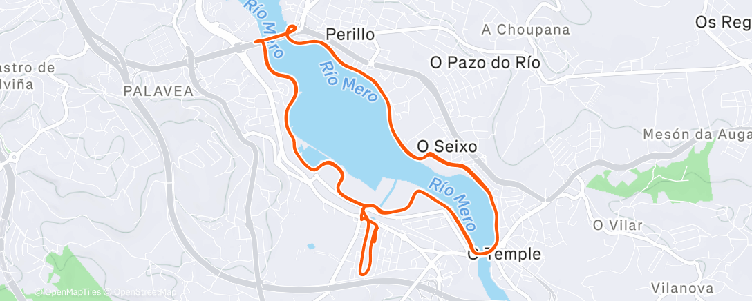 Карта физической активности (Carrera de tarde)