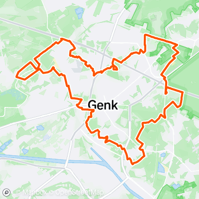 MTB-Genk | 43.4 km Cycling Route on Strava