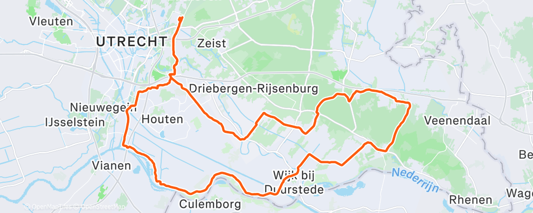 Map of the activity, Helaas mijn meerdere moeten erkennen in de sprintkanonnen